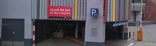 parkeergarage la vie bijenkorf Utrecht parkeren