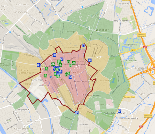 Gratis Parking Utrecht Stationnement Utrecht Gratuit GGWE
